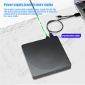 6 In1 External CD/DVD Drive USB3.0 Type C CD DVD RW VCD Optical Drive with SD TF Card Reader DVD Burner for PC Laptop 1 PCS. 