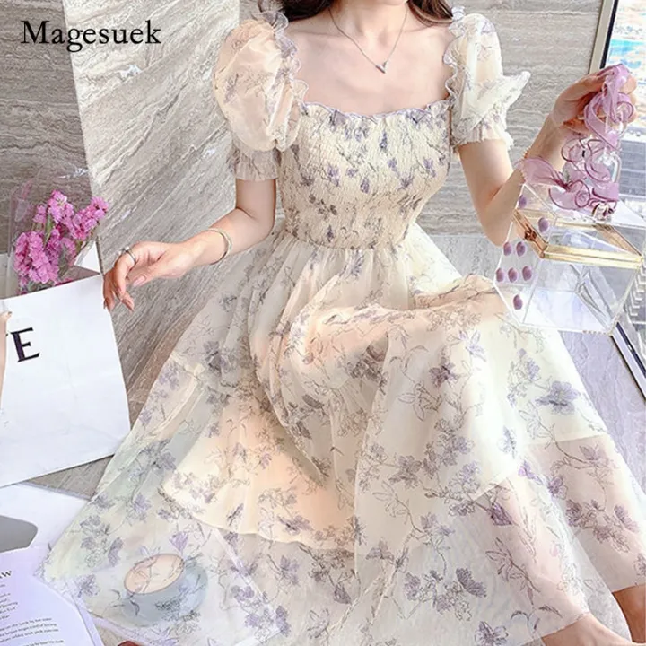 Casual%20Floral%20Party%20Dress%20Summer%20White%20Chiffon%20Long%20Dress%20Elegant%20Short%20Sleeve%20Fairy%20Dresses%20for%20Women%20Clothing%20Vestidos%2020044%20-%20Image%203