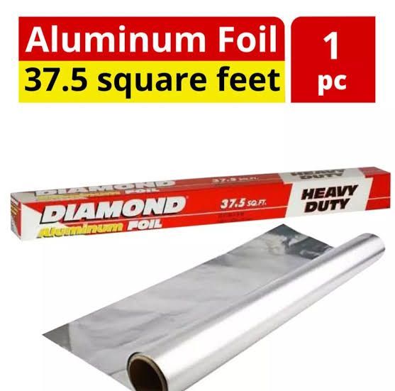 Diamond Aluminum Wrap Foil Paper 37.5 square feet/Aluminum Wrap Foil Paper