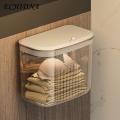 ECHIDNA Garbage Basket Punching Free Kitchen Recycling Hanging Garbage Basket. 