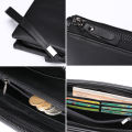 Malunte new cross-border wholesale wallet, fashionable casual leather bag, large-capacity first layer cowhide men's clutch.