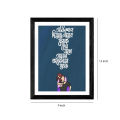 Elevate Your Space: Bangla Typography Photo Frame with Islamic Quotes - Homemade Wall Decor in Sizes 6x8 | 7x9 | 9x13 | 13x18 inch. 