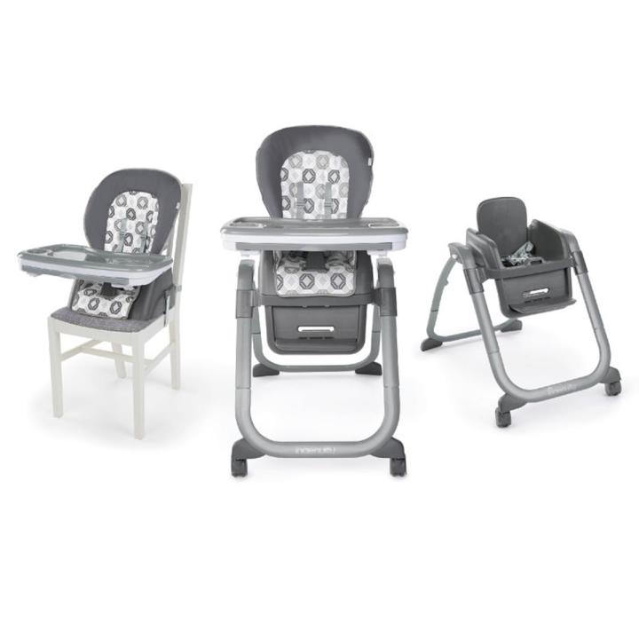 Ingenuity Smartserve 4-in-1 High Chair 10946 | Dimension (in) 31.25″ x 24″ x 44.5″ | Foldable