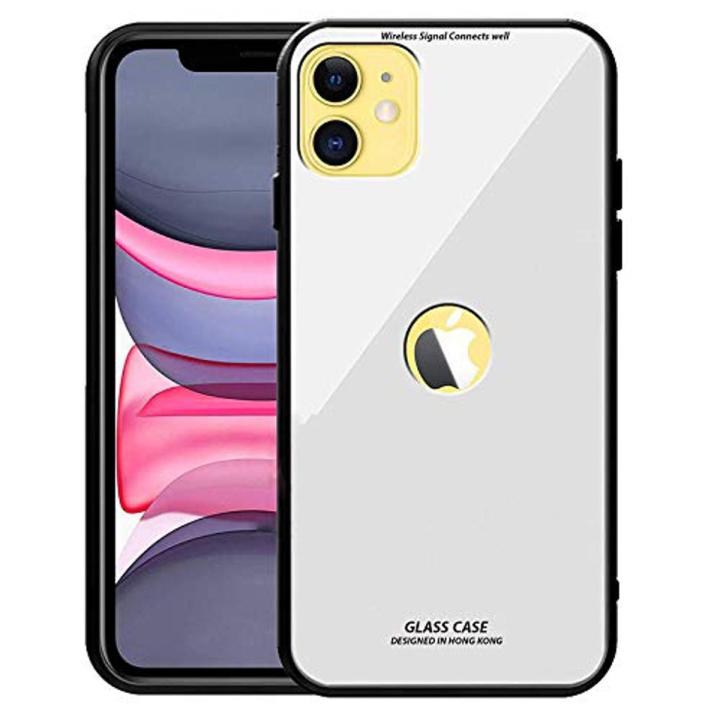 Apple Iphone 11  - Hong Kong Design Tempered Glass Case Back Cover Phone Case - Redmi Note 11 Back Cover (Back Case Cover For Smartphone)