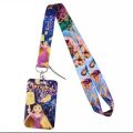 Lilo Stitch Cute Couples Lanyard For Keys Chain Credit Card Cover Pass Mobile Phone Charm Straps ID Badge Holder Key Accessories. 