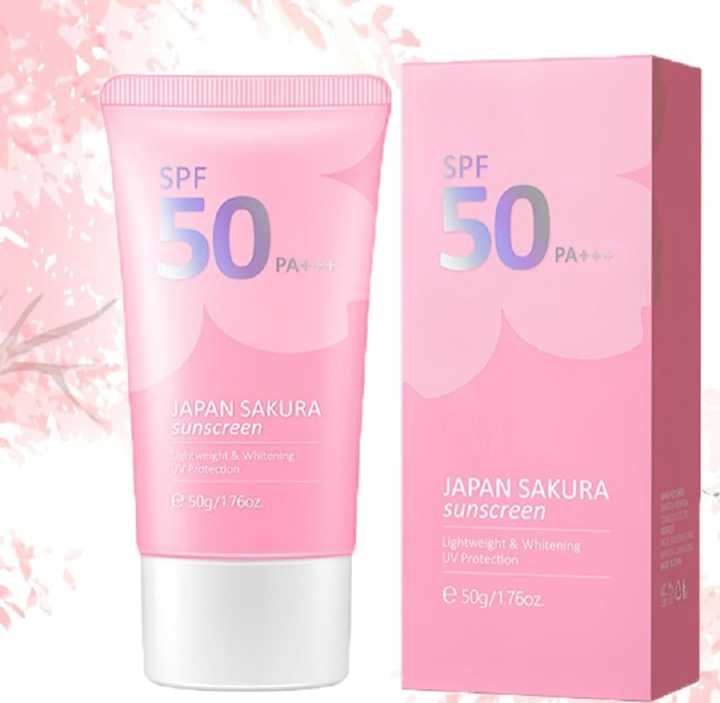 Sakura%20Sunscreen%20SPF%2050%20PA+++%20Japan%20Imported%20Beauty%20Makeup%20Protective%20Cream%20for%20Women%20Face%20Care%20UV%20Protection%20Moisturizing%20-%20Image%206