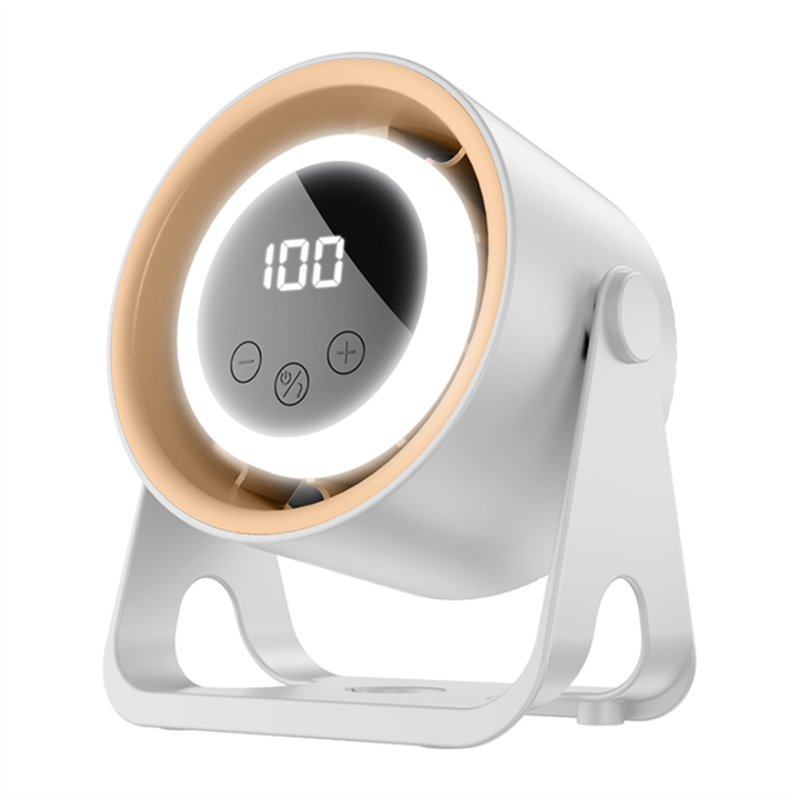 Desk Fans Small Quiet 110° Tilt Adjustable Personal Table Fan for ...