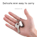 Stainless Steel Mini Folded Nail Clipper With Key Ring Handle Rotary Nail Clipper Nail Accessories And Tools Small Scissors. 
