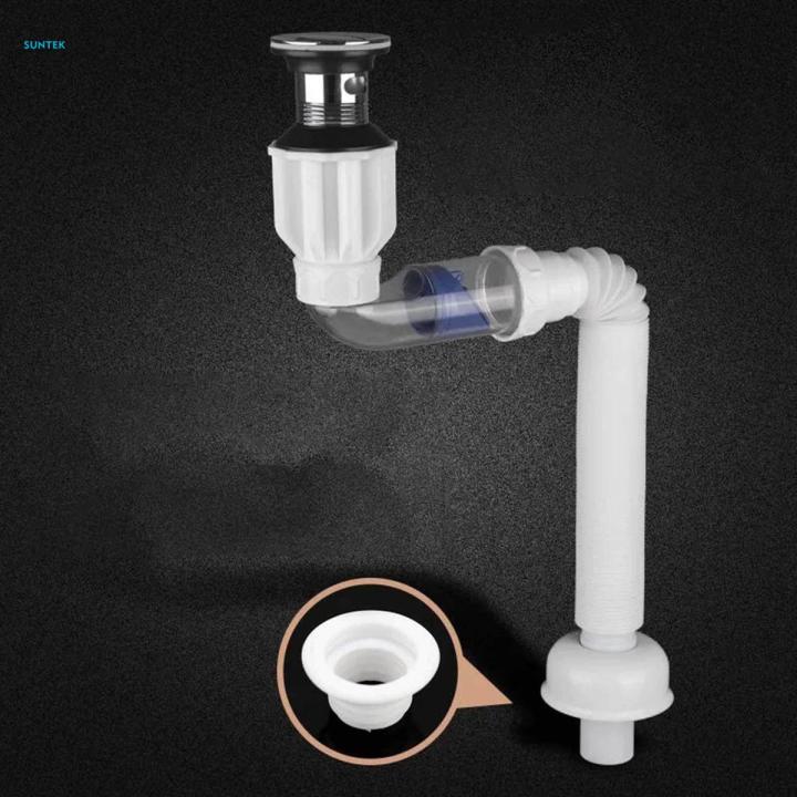 Wash Basin Sink Drain Pipe Easy to Install Flexible Expandable
