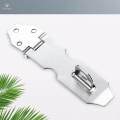 Door Lock Hasp Latch Heavy Duty Safety Padlock Clasp for Shed Door Container.