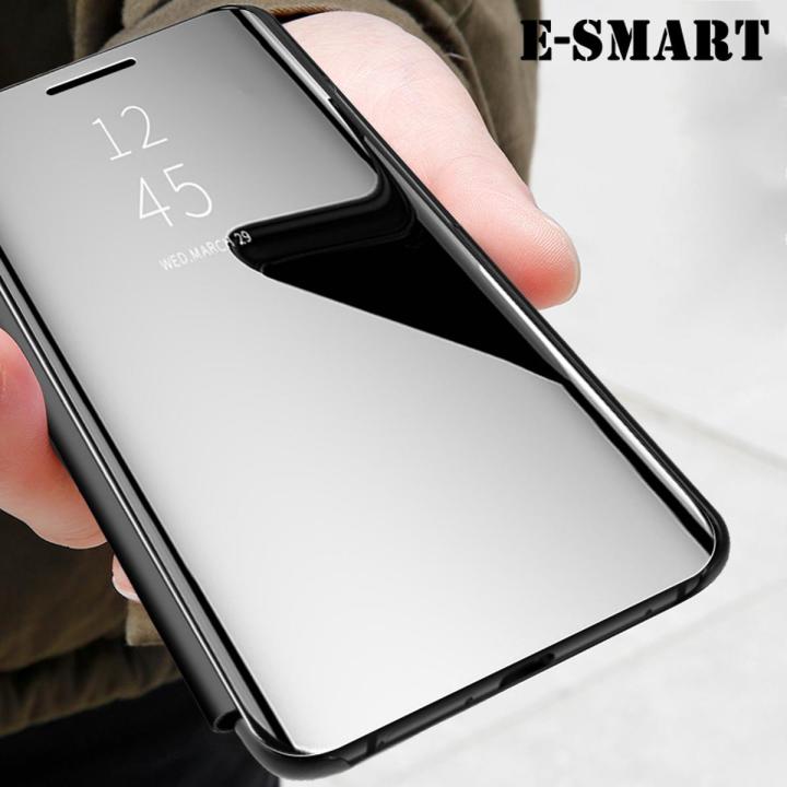 Mirror Flip Cover Samsung A21s Mirror Case Flip Back Cover Galaxy