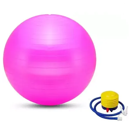 Plain%20Yoga%20Ball/%20Gym%20Ball%20with%20Pumper%2075cm%20Multicolor%20-%20Image%206
