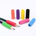 5Pcs Pencil Grips Writing Aid Soft Foam Pencil Grips Pen Holder Pencil Gripper for Students,Assorted Colors. 