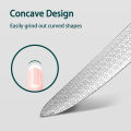 Stainless Steel Double Sided Nail File, Reusable Manicure Filer Great for Home Salon or Travel Use.
