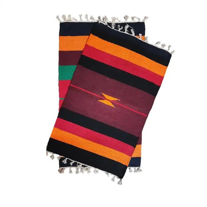 sotoronji rug /paposh Door mat -1 psc- multi colour