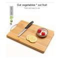 wooden cutting and choping board with handle 40*30cm.