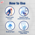 Harpic Toilet Cleaner 1.5L (750ml X 2), Double Pack Original Power Plus 10x Stronger, new & thicker formula kills 99.9% of germs. 