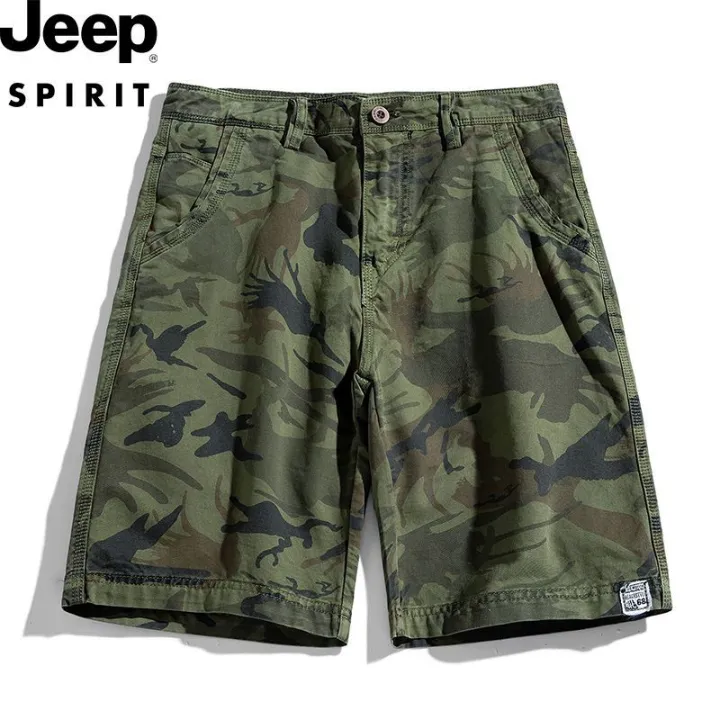 JEEPJeep%20Men's%20Fifth%20Pants%20Summer%20Shorts%20Men's%20Thin%20Breathable%20Tooling%20Half%20Pants%20Outdoor%20Fishing%20Multi-Pocket%20Fashion%20-%20Image%202