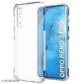 Oppo Reno 3 Pro Premium Silicone Case Crystal Clear Soft TPU Ultra-Thin Transparent Flexible Protective Mobile Phone Back Cover.