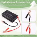 Inverter DC12V-9999000W Supply Inverter Head 12V-9999000W Transformer Converter Kit Inverter Transformer Boost Converter Transformer Kit.