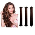 3pcsHeatless Hair Curlers Curling Rod Headband No Heat Hair Rollers Lazy Curls with Hook Sleeping Soft Flexi Rods Hair Styling Tools Heatless Hair Curler No Heat Hair Rollers Curling Rod Headband with Scarf Soft Sleeping Lazy Curls Flexi Rods Hair Styling. 