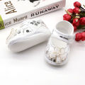 Lovely Flower Baby Infant Shoes Pearl Cotton Sole Shoes Fashion First Walkers Kid Shoes Chaussures Fille.