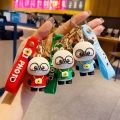 Cartoon Cute Panda Keychain Adorable Animal Keyring Men and Women Kids Bag Pendant Car Key Chain Key Ring Gift for Children. 