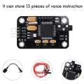 Voice Recognition Module With Microphone Board For Arduino Compatible. 