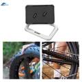 2 Pieces Titanium Alloy Cap for Mountain Bike, Road Bike Presta Black.
