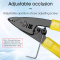 gu Cfs-3 Fiber Optical Stripper Pliers 3-port Wire Strippers Ftth Optic Fast Stripping Pliers Tool Supplies.