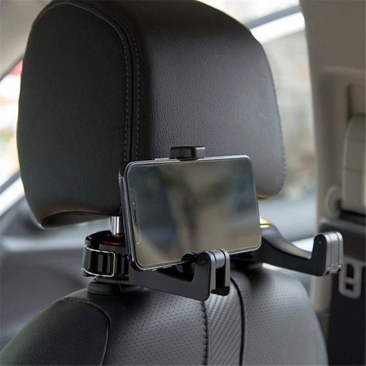 2%20Pcs%20Car%20Seat%20Phone%20Holder%20with%20Hooks%20Universal%20Lockable%20Car%20Headrest%20Hooks%20and%20Phone%20Holder%20for%20Attaching%20Phones%20and%20Hanging%20Bag,%20Purse,%20Cloth,%20-%20Image%207
