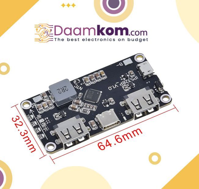 IP5328P%20Dual%20USB%20Fast%20Charging%20Power%20Bank%20Circuit%20Type-C%203.7V%20to%205V%209V%2012V%20Fast%20Quick%20Charger%20Circuit%20Board%20QC2.0%20QC3.0%20-%20Image%202