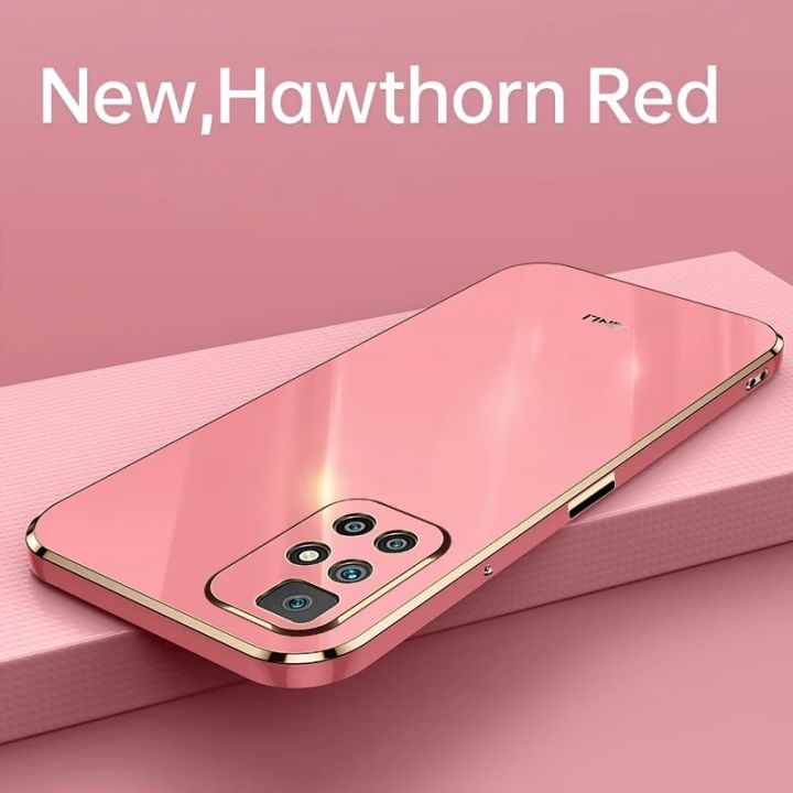 Fashions%20High%20Quality%20Casing%20for%20Xiaomi%20Redmi%2010%20Solid%20Color%20Straight%20Edge%206D%20Plating%20Phone%20Case%20Soft%20Cover%20-%20Image%205