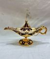 Aladin Lamp / Prodip Showpiece Magic Lamp/ Classic Metal Carved Aladdin Lamp Light Wishing Tea Oil Pot and jewelry box. 