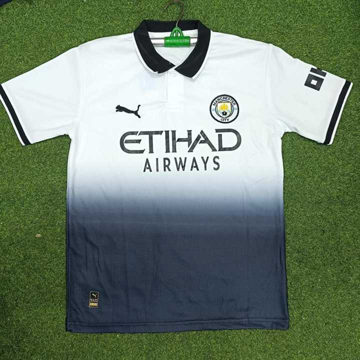 Manchester City 24/25 Replica Fourth Men's Soccer Jersey Short