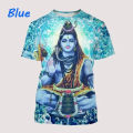 Fashion Men Clothing New Indian Religious Mythology Lord 3D Print T-shirt Personalized Street Unisex Oversized T Shirt Tops. 