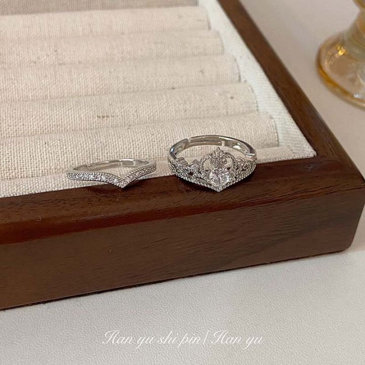Escaping Rings 【ZaraZest】New Xiaohongshu Same Style Hot Princess Escape Ring New ...