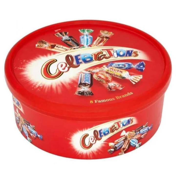 Celebrations 8 Mix Chocolate Box 550g UK
