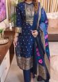 Exclusive Cotton Unstitched Skin Print High Quality Three Piece For Women. 