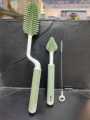 Silicone Feeder Bottole & Nipple Cleaning Brush [Without box]-1set. 