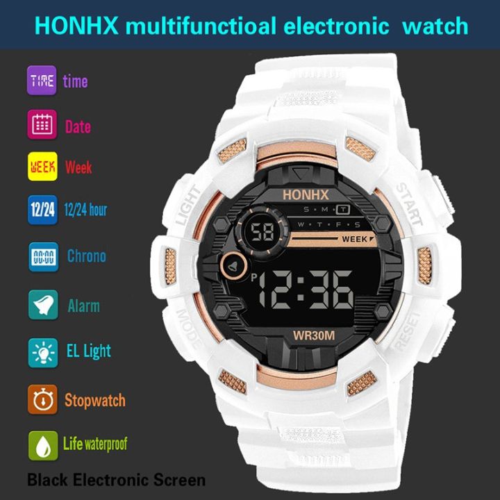 Men%20Multifunctional%20Electronic%20Watch%20Round%20Screen%20Stopwatch%20Life%20Waterproof%20Alarm%20Clock%20Night%20Light%20Watch%20-%20Image%205