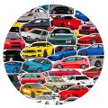 10/30/50/100PCS Retrofit Racing Car Graffiti Stickers Car Motorcycle Travel Luggage Guitar Fridge Laptop Waterproof Cool Sticker.