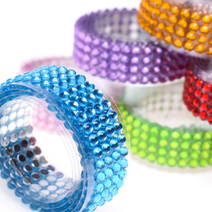Sticker%20Tape%20Nice%20Bling%20Self-Adhesive%20Acrylic%20Rhinestones%20Stick%20On%20Scrapbooking%20-%20Image%208