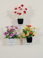 Wall Mounted square shape Showpiece holder for Indoor & Outdoor. Wall Fitting Craft Item flower rack. - Flower Vase - home decoration item. 