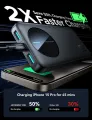 JOYROOM JR-PBF12 LED Monitor 2.4A 10000mAh Power Bank - Black. 