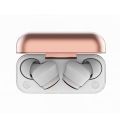 TS-100 Bluetooth 5.0 wireless bluetooth headset IOS open lid animation pop-up window noise reduction call HIFI sound Good effect and easy to use. 