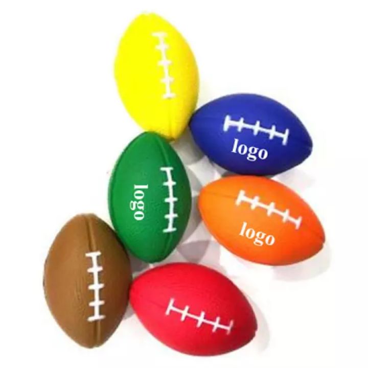 Stress Ball Rugby Squeeze Ball Exercise Stress Ball - 1 Pcs [ Multicolor Available ]
