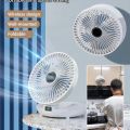 New Household Dual Use Kitchen Fan Small Fan USB Charging Home Dormitory Silent Big Wind Desktop Mini Portable Electric Fans. 