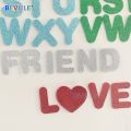 28Pcs/bag Glitter English Alphabet EVA Foam Stickers Kids Room Classroom Wall Decals Children Education DIY Toys Gifts Making.
