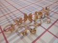 Bohemian butterfly ring set geometric simple hollow ring set.
